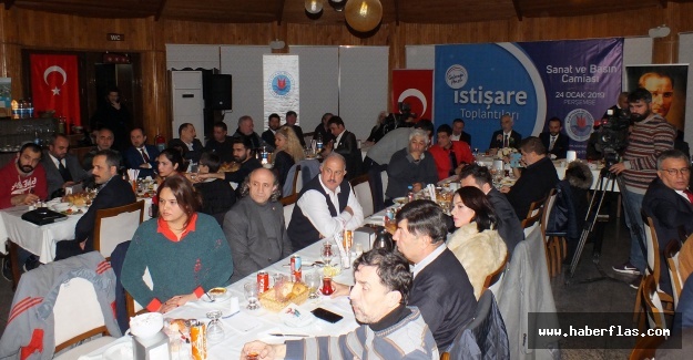 Kağıthane Belediye Başkanı Fazlı Kılıç basın ve sanat camiasıyla buluştu