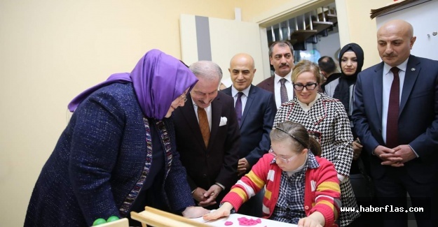 Bayrampaşa'da Engelli Bakım Merkezi Açildi