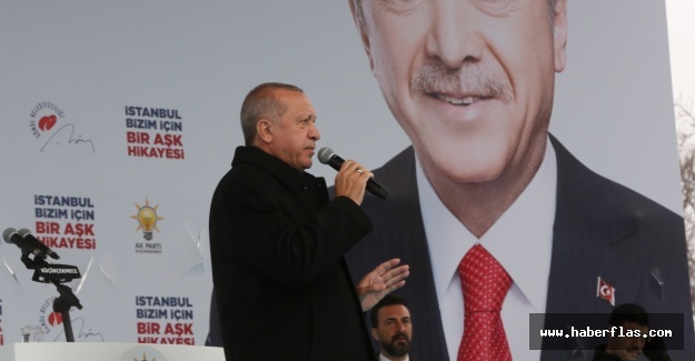 Cumhurbaşkanı Erdoğan Küçükçekmece’de