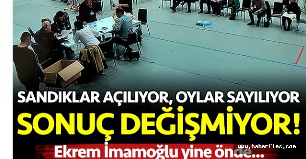 Oylar Sayılıyor Sonuç Değişmiyor