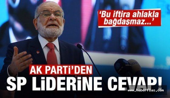 AK Partili Çelik'ten Karamollaoğlu'na tepki