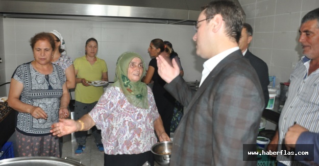 AĞU İÇEN CEM EVİNDE BİRLİK YEMEĞi