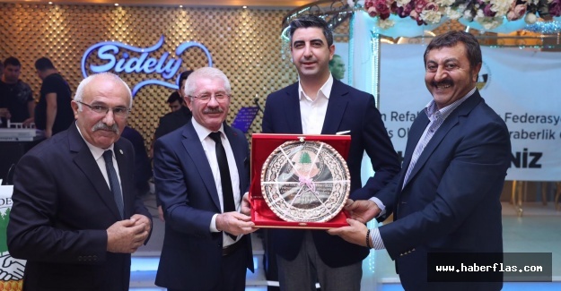 Başkan Gökhan Yüksel, Erzincan Refahiye Dernekler Federasyonu’nun Gecesine Katıldı