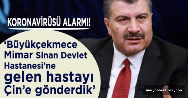 Bakan Koca'dan 'Koronavirüsü' açıklaması