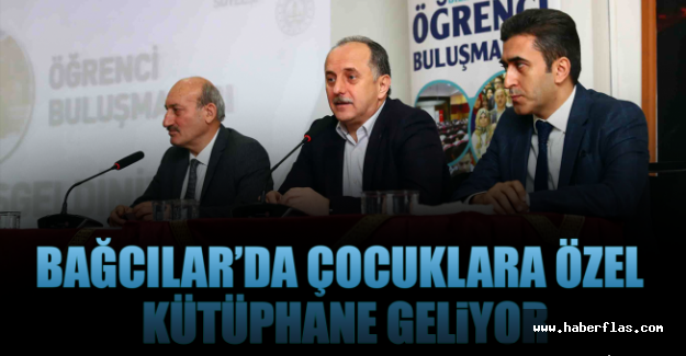 Bağcılar’da Çocuklara Özel Kütüphane Geliyor.