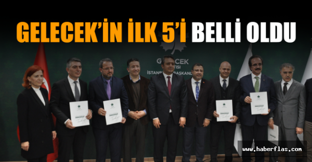 Gelecek’in İlk 5’i Belli Oldu.