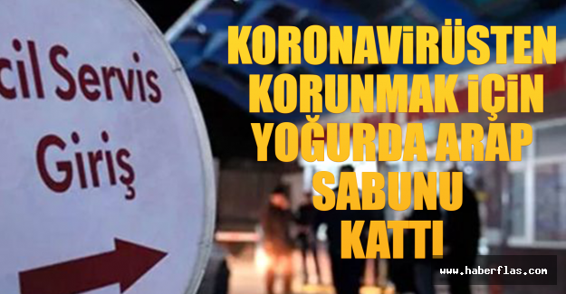Koronavirüsten Korunmak İçin Yoğurda Arap Sabunu Kattı