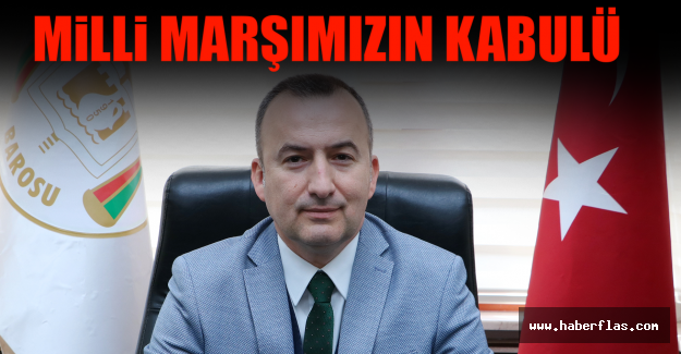 Milli Marşımızın Kabulünün 99. Yıldönümü Kutlu Olsun