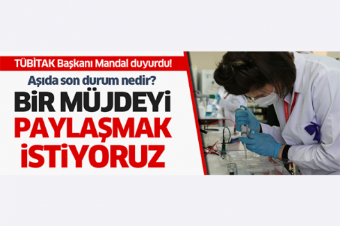 Koronavirüs aşısında son durum nedir? TÜBİTAK Başkanı tarih verdi