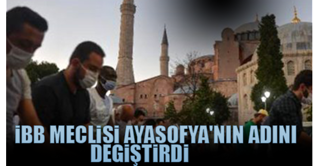 Ayasofya Cami ve Külliyesi" olarak değiştirdi