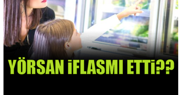 Geçen yıl kayyum atanan 56 yıllık Yörsan resmen iflas etti