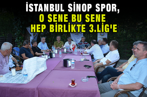İstanbul Sinop spor, O sene bu sene hep birlikte 3.Lig'e