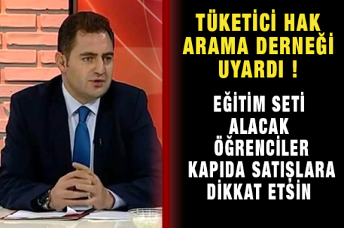 Öğrencilere Eğitim Seti Uyarısı