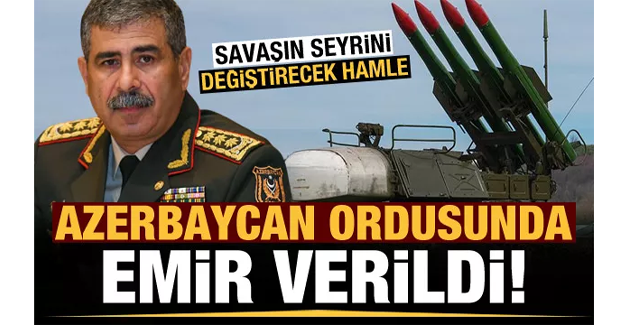 Azerbaycan'dan savaşın seyrini değiştirecek hamle!