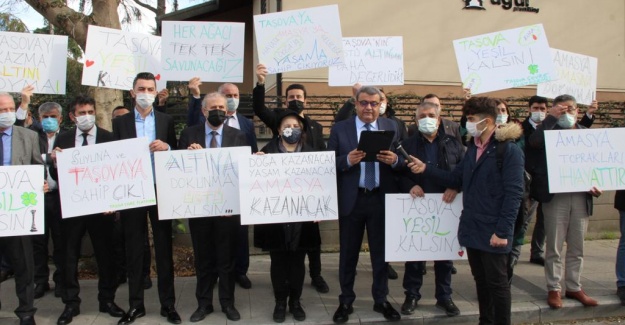 Amasya Dernekleri’nden siyanüre ‘Dur’ tepkisi