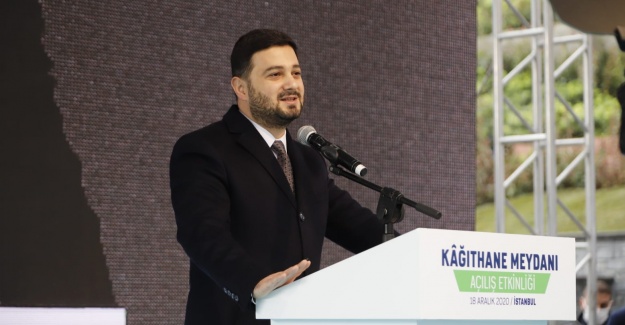 Cumhurbaşkanı Erdoğan: ''Kağıthane meydanı çok güzel hale geldi''
