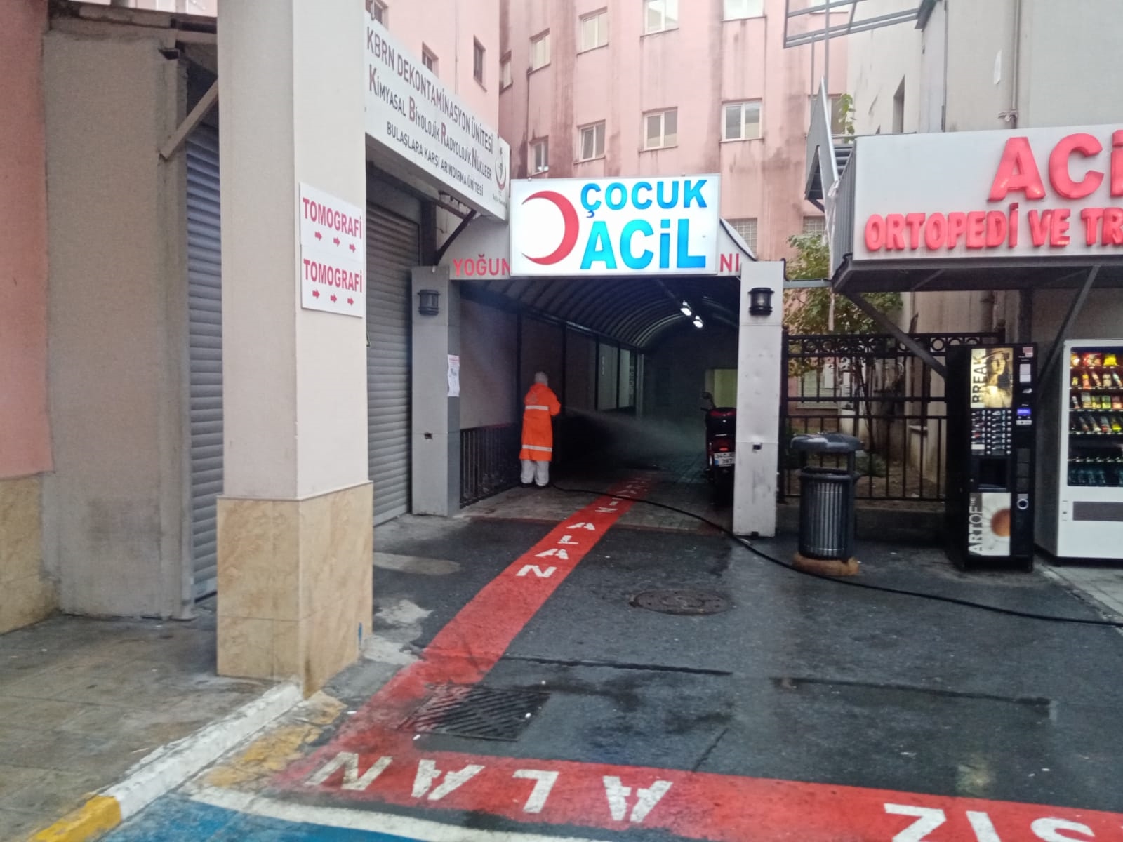 İbb’den Hastanelere Pandemi Temizliği