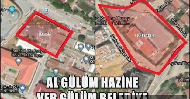 Al gülüm hazine, ver gülüm belediye