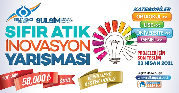 Sultangazi’de Sıfır Atık İnovasyon Yarışması