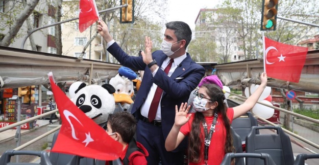 23 Nisan Coşkusu Tüm Kartal’ı Sardı