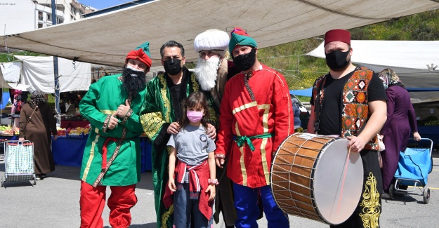 Ramazan eğlenceleri semt pazarlarında