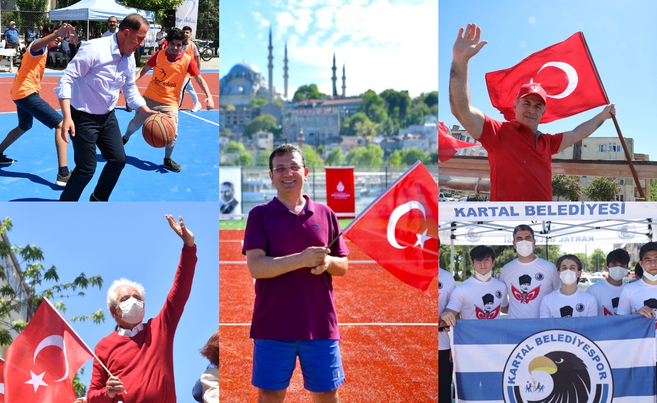 İstanbul'da 19 Mayıs coşkusu