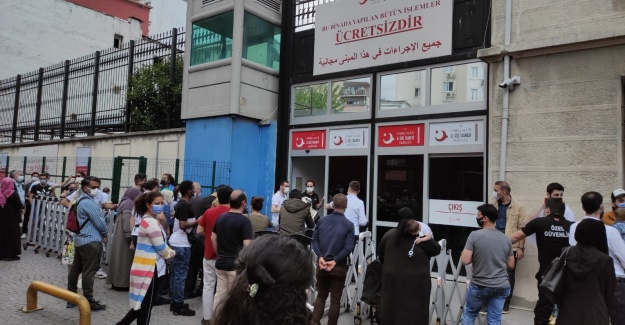 İstanbul'un göbeğinde korkutan manzara