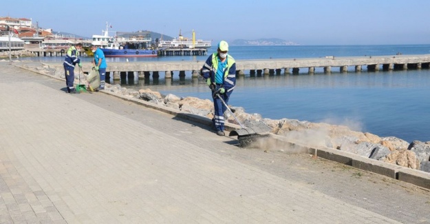 Adalar’da yaz temizliği