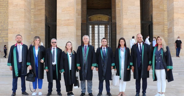 Çanakkale barosu atanın huzurunda