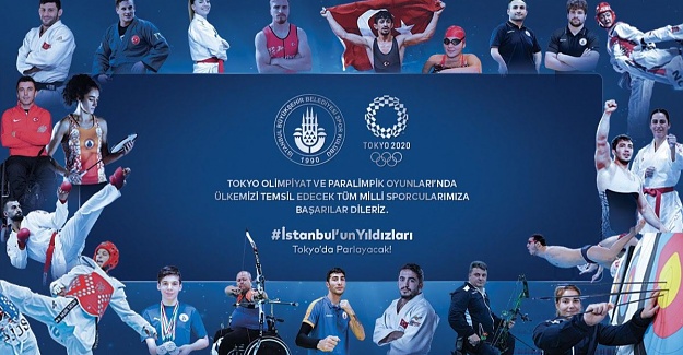 İstanbul Büyükşehir Belediyesi  22 sporcu ile Tokyo’da!