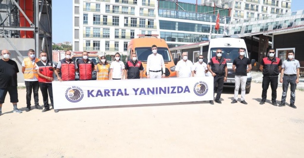 Kartal belediyesinden manavgata yardım eli