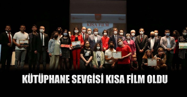 Kütüphane sevgisi kısa film oldu