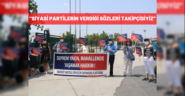“Siyasi partilerin verdiği sözlerin takipçisiyiz”