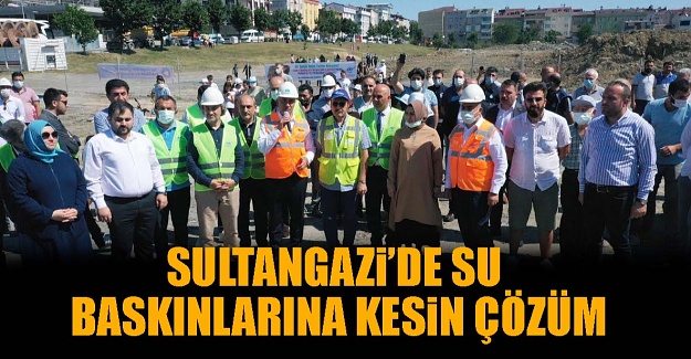 Sultangazi’de Su Baskınlarına Kesin Çözüm