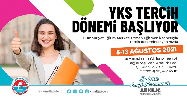 Üniversite adaylarına ücretsiz rehberlik hizmeti