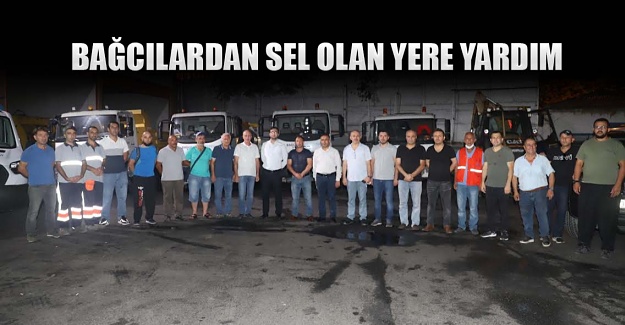 Afet bölgesine yardım eli