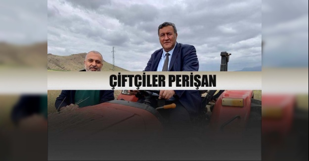 Çiftçiler perişan
