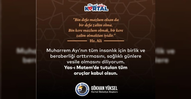 Gökhan yüksel bir mesaj yayınladı
