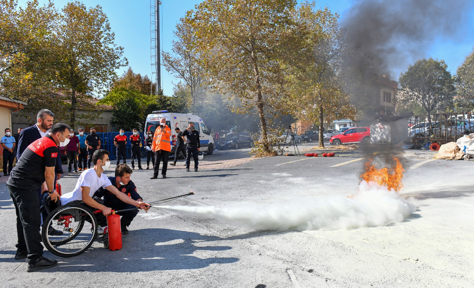 Esenyurt’ta afetlere karşı hazırlıklar devam ediyor