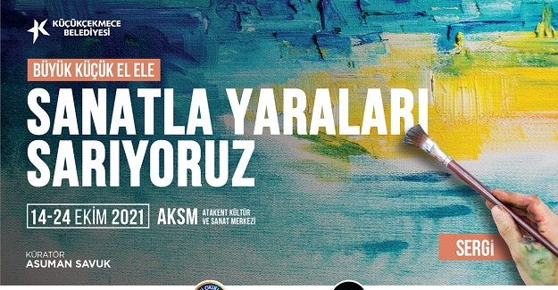 Küçükçekmece’de sanatçılardan öğrencilere iyilik hareketi
