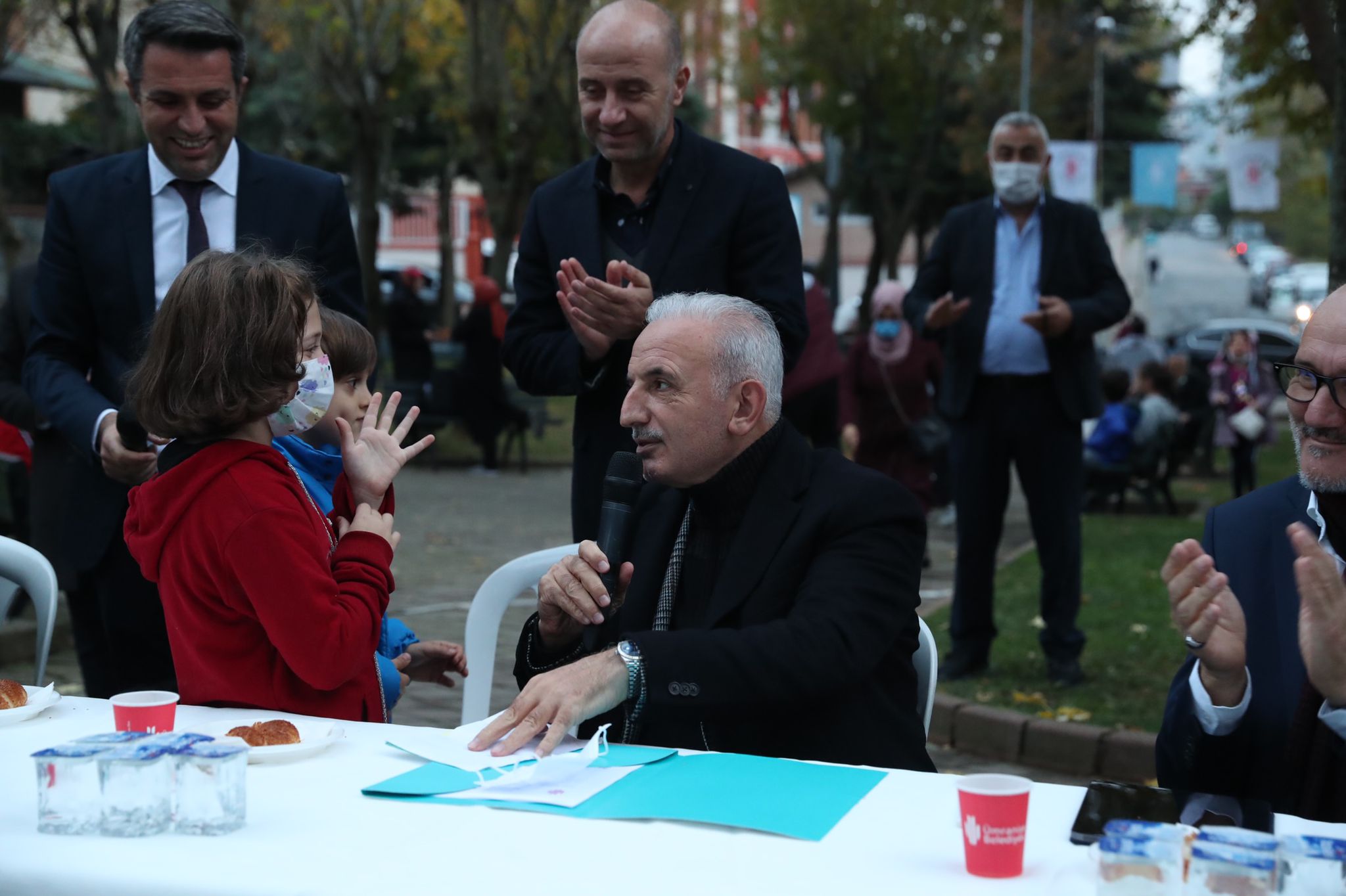 “Başkanla 5 Çayı’nın” durağı Atakent oldu