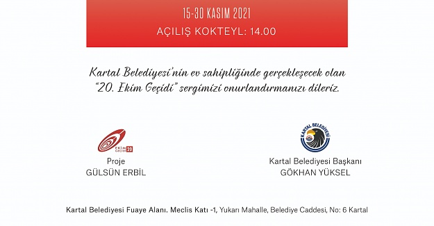 ‘Ekim Geçidi’ sergisi sanatseverler ile buluşacak