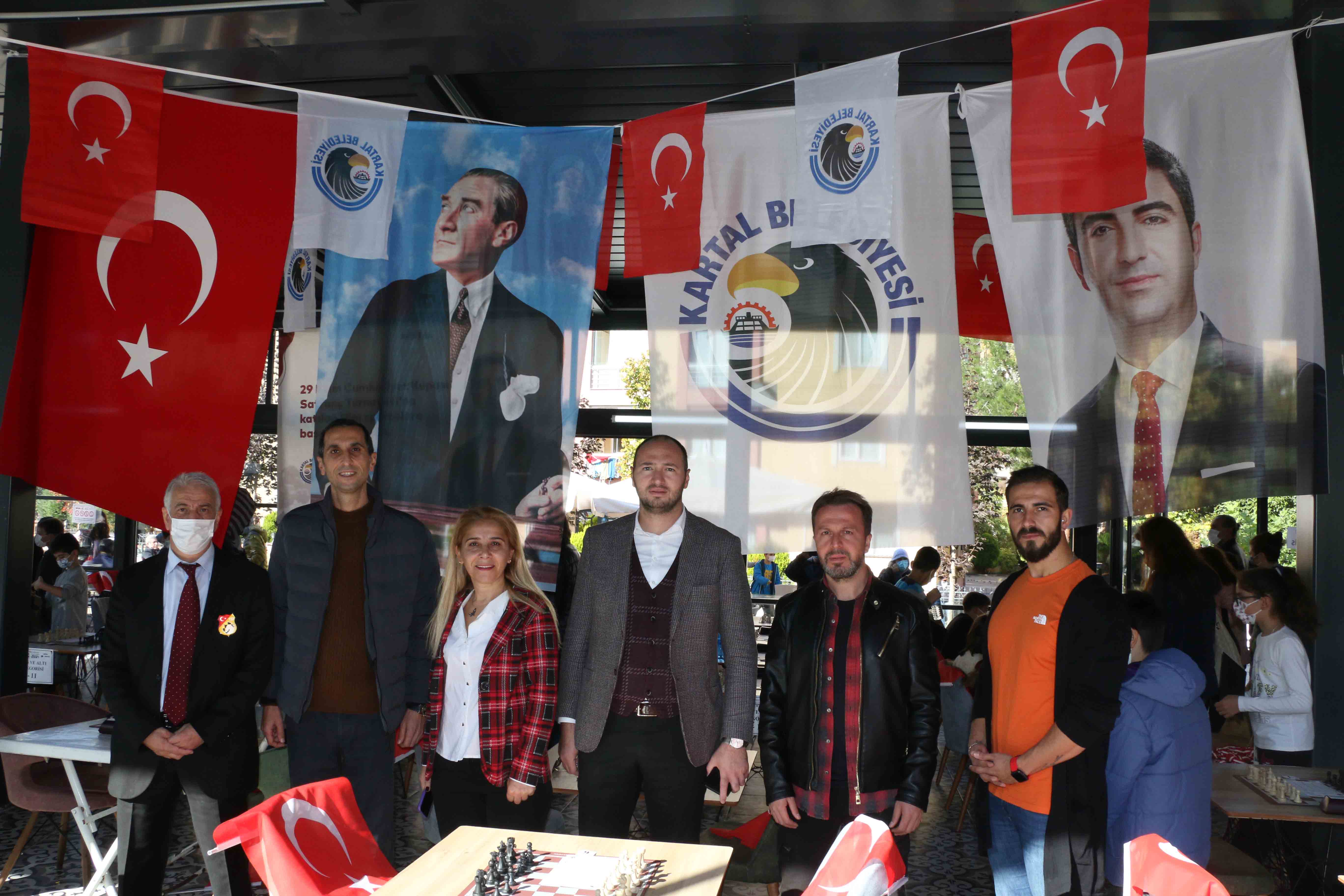Kartal’da Satranç turnuvasında hamleler yarıştı