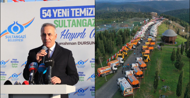 Sultangazi Belediyesi filosunu güçlendiriyor