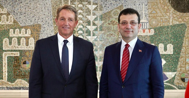 Büyükelçi Flake’den İmamoğlu’na ziyaret