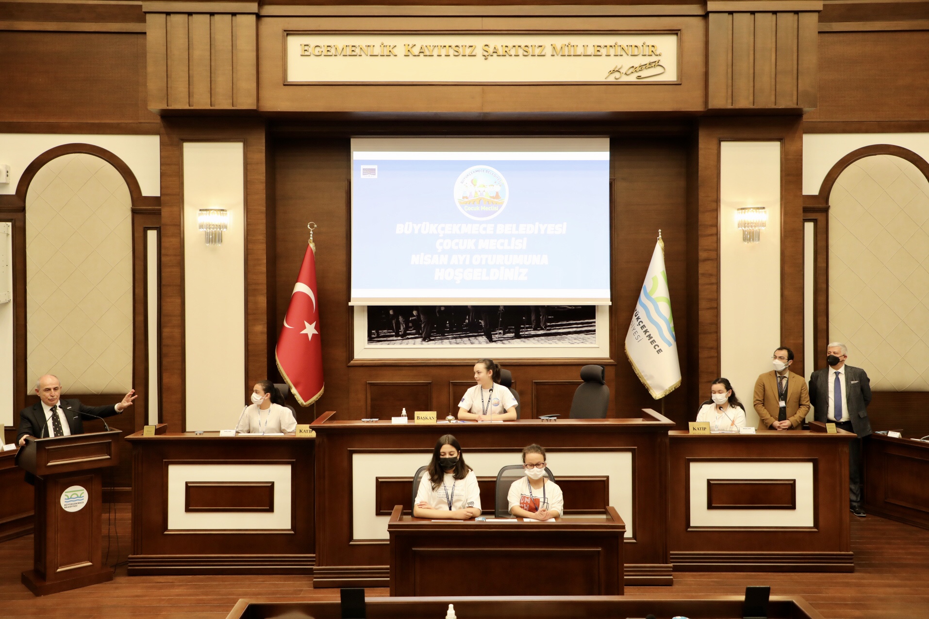 Büyükçekmece Çocuk Meclisi’nden Ukraynalı çocuklara destek