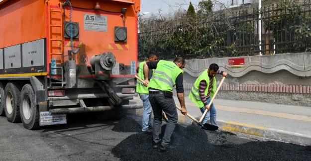 ESENYURT’TA YOLLAR YENİLENMEYE DEVAM EDİYOR