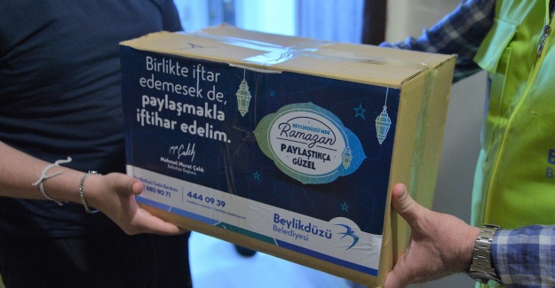 İHTİYAÇ SAHİBİ AİLELERE RAMAZAN KOLİSİ YARDIMI