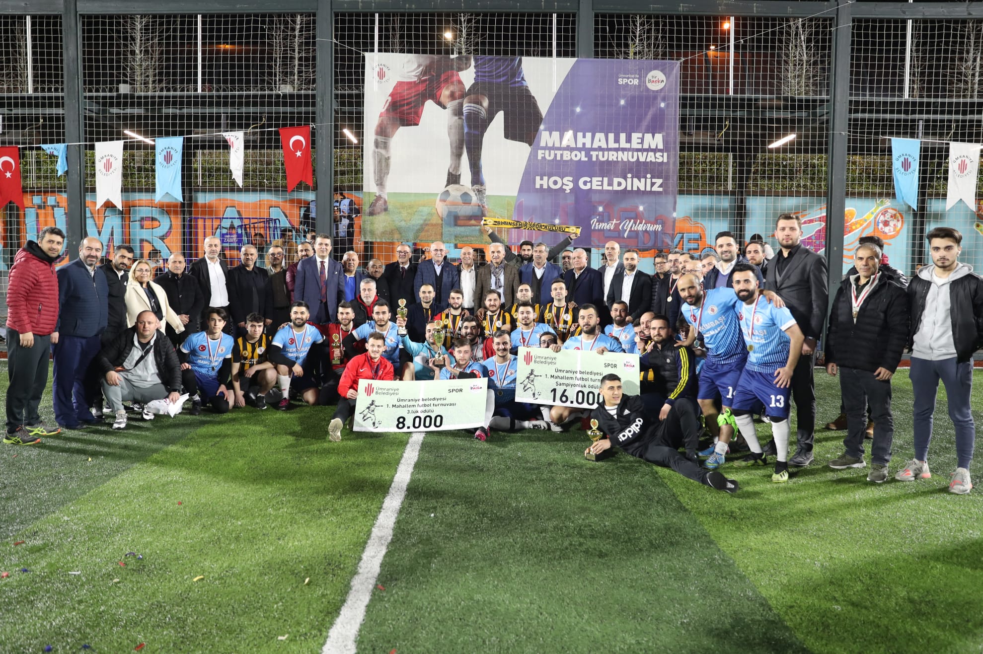 Mahallem Futbol Turnuvası’nın Kazananları Belli Oldu