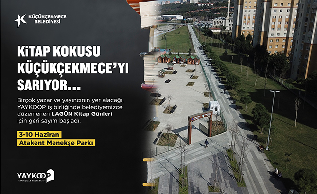 KÜÇÜKÇEKMECE’DE YAZ HAVASINA KİTAP KOKUSU KARIŞIYOR